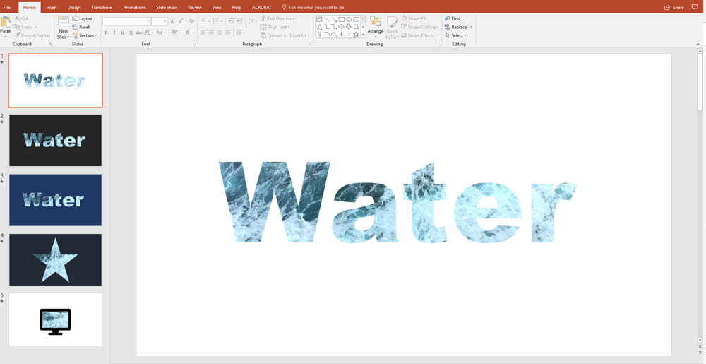 How To Add Video Into Text And Shapes In PowerPoint Presentation Guru